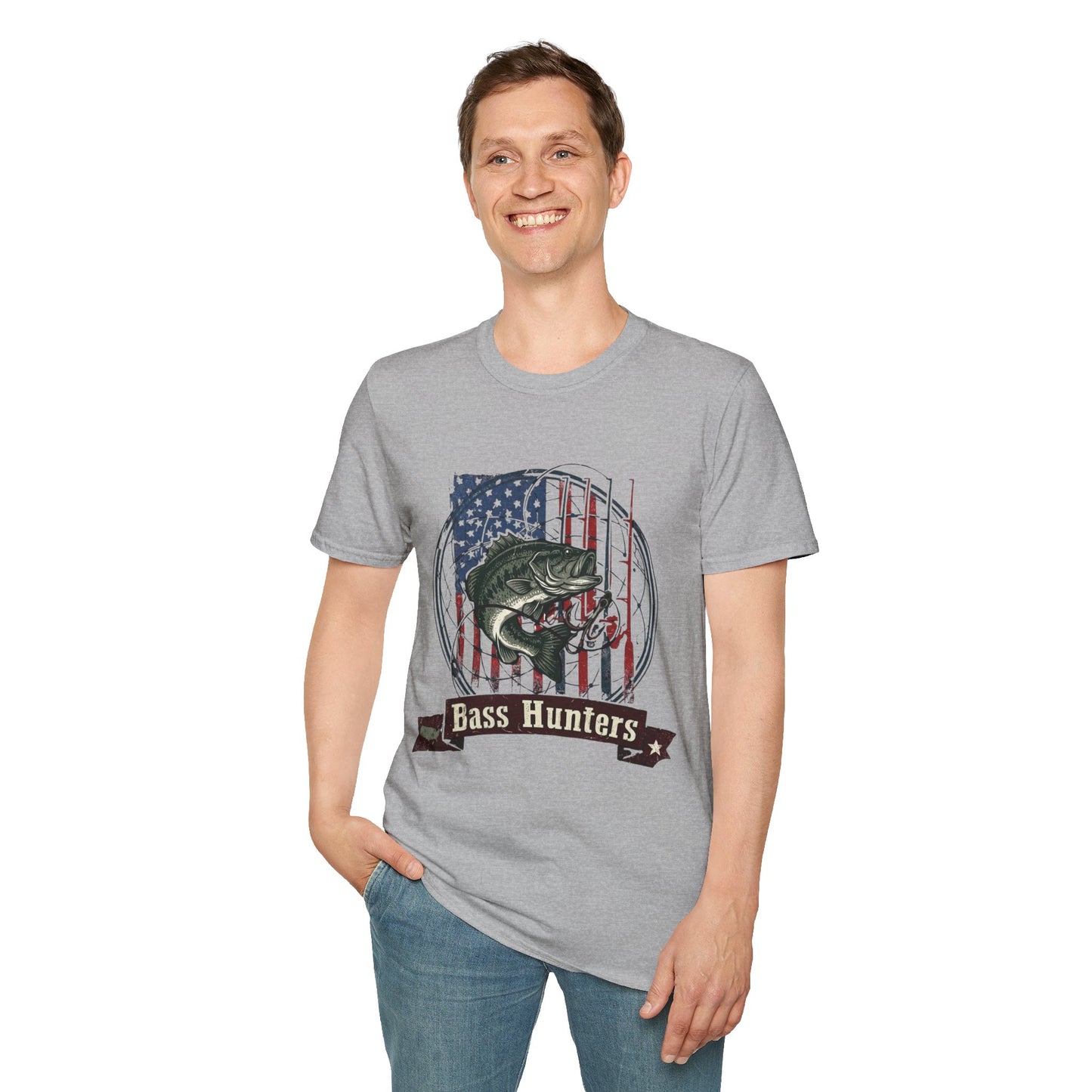 American Bass Hunters T‑Shirt Modify