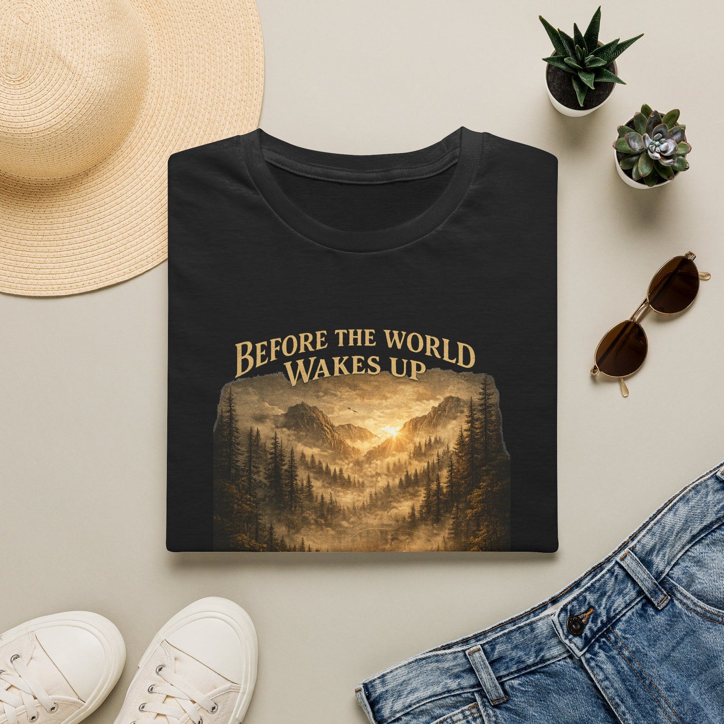 Before the World Wakes Up T-Shirt