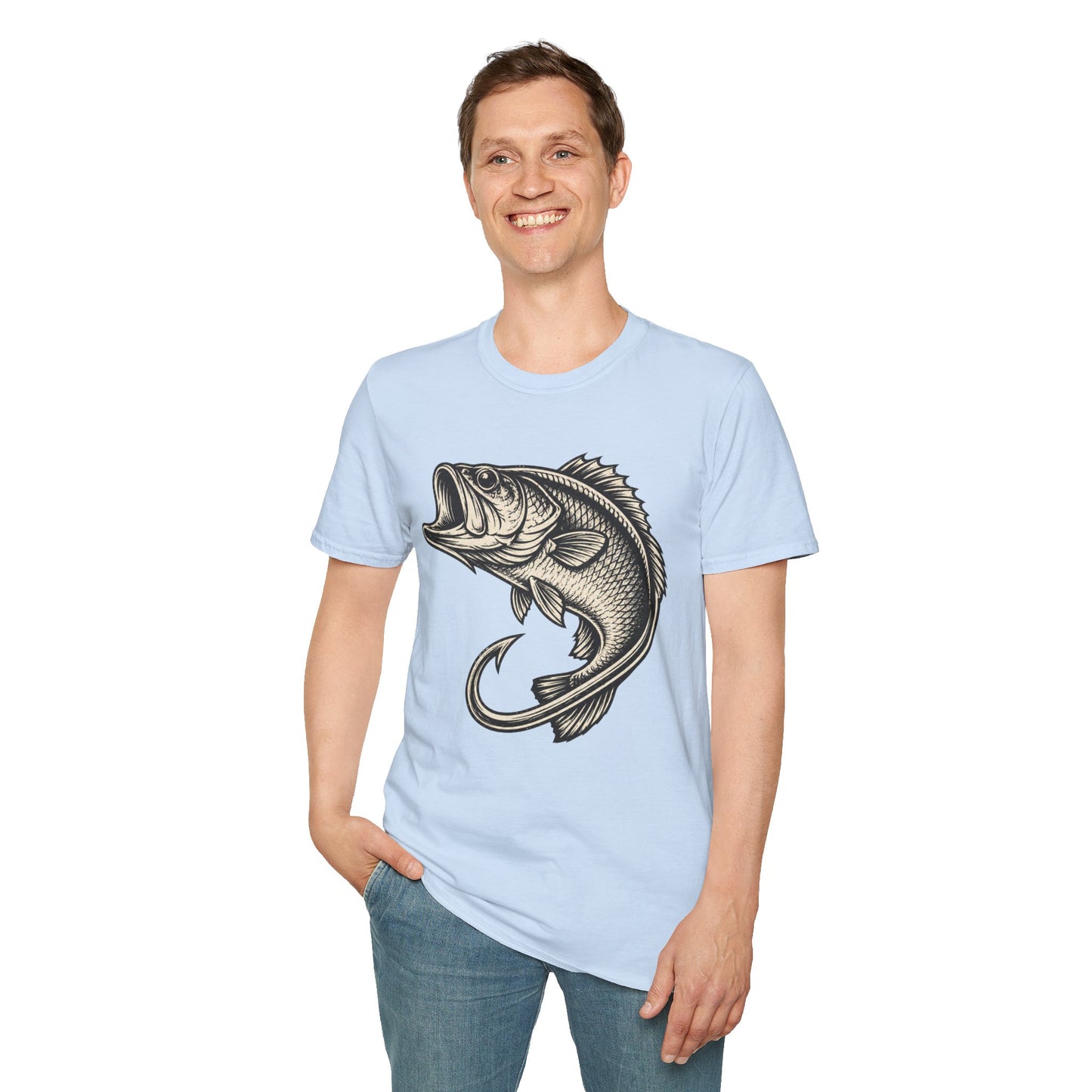 Retro Hook and Bass T-Shirt