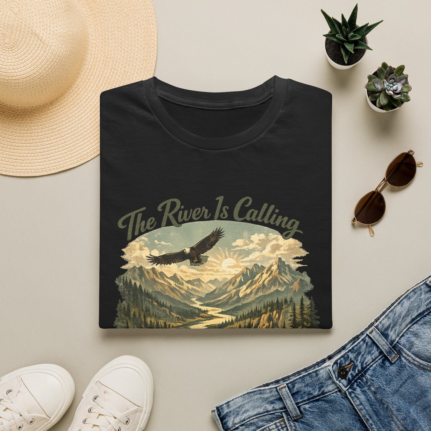 The River is Calling T-Shirt