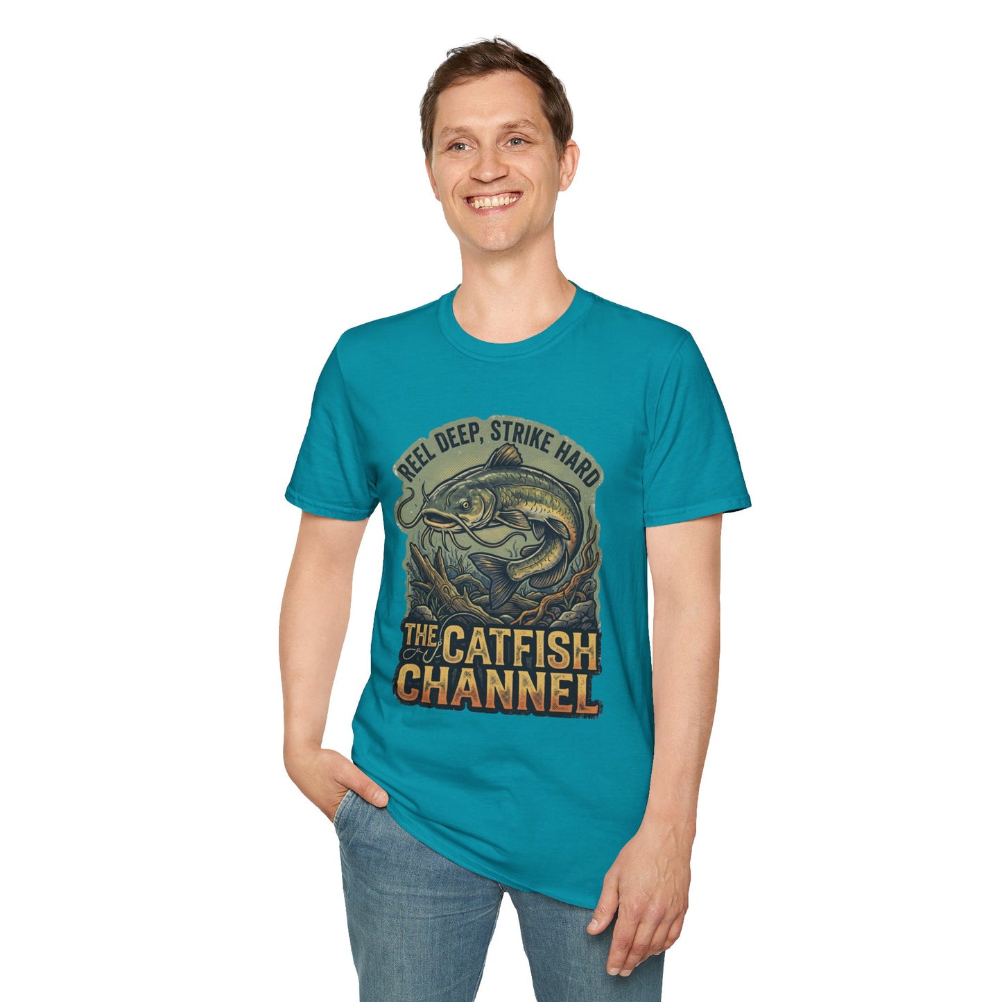 Catfish Fishing T‑Shirt Modify