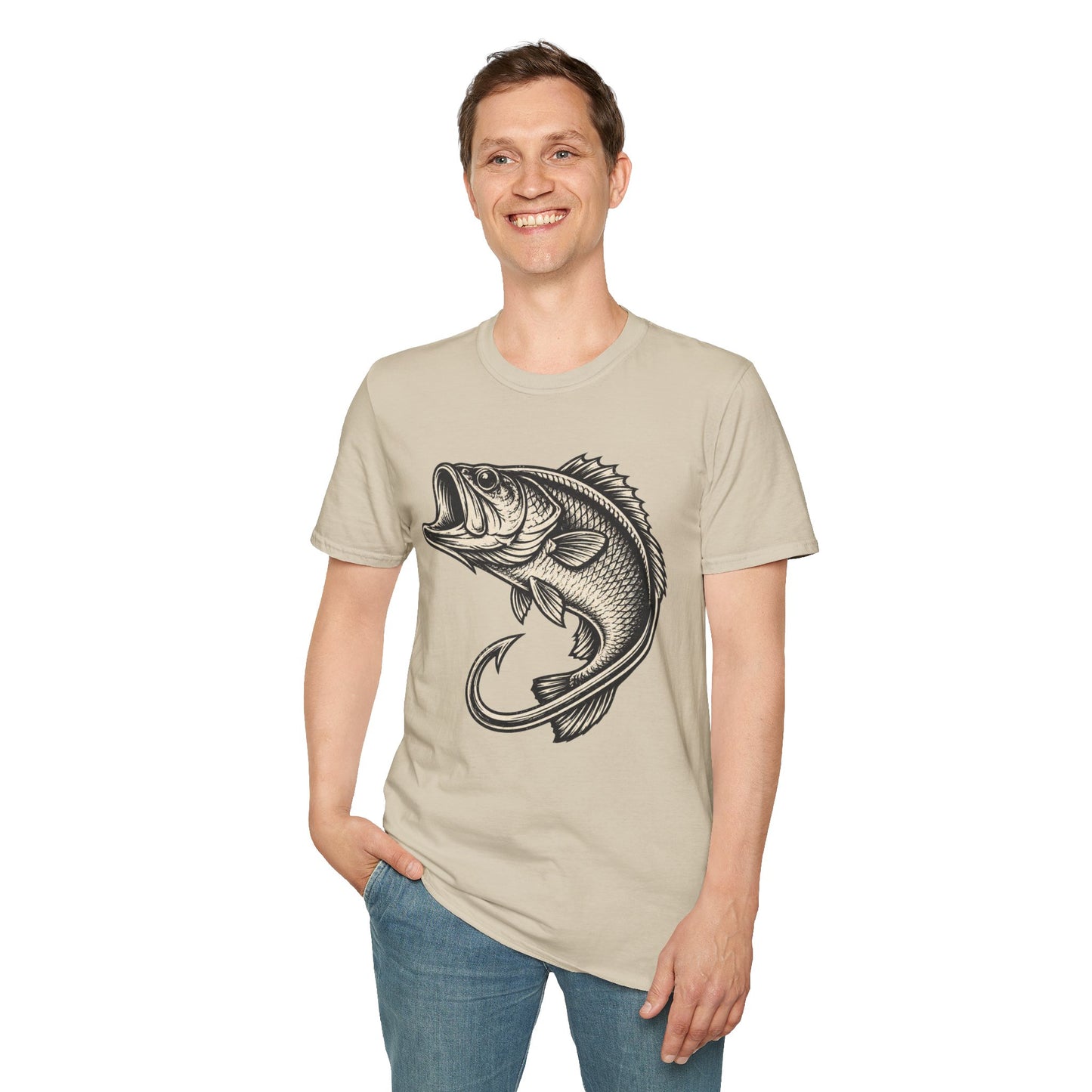 Retro Hook and Bass T-Shirt