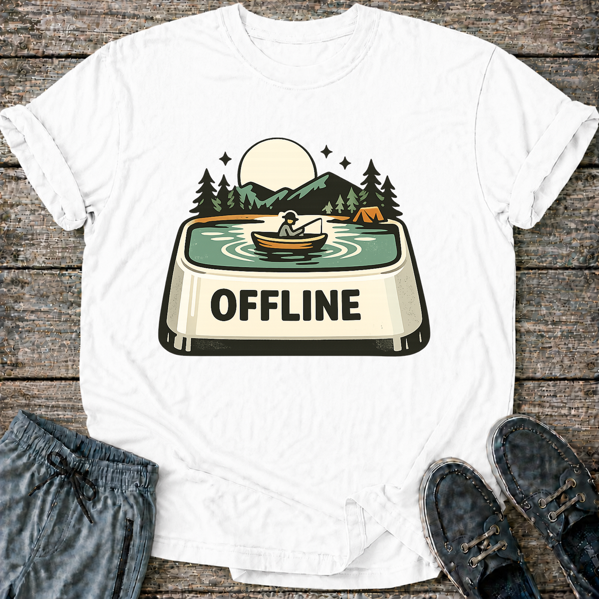 Offline Camping T-Shirt