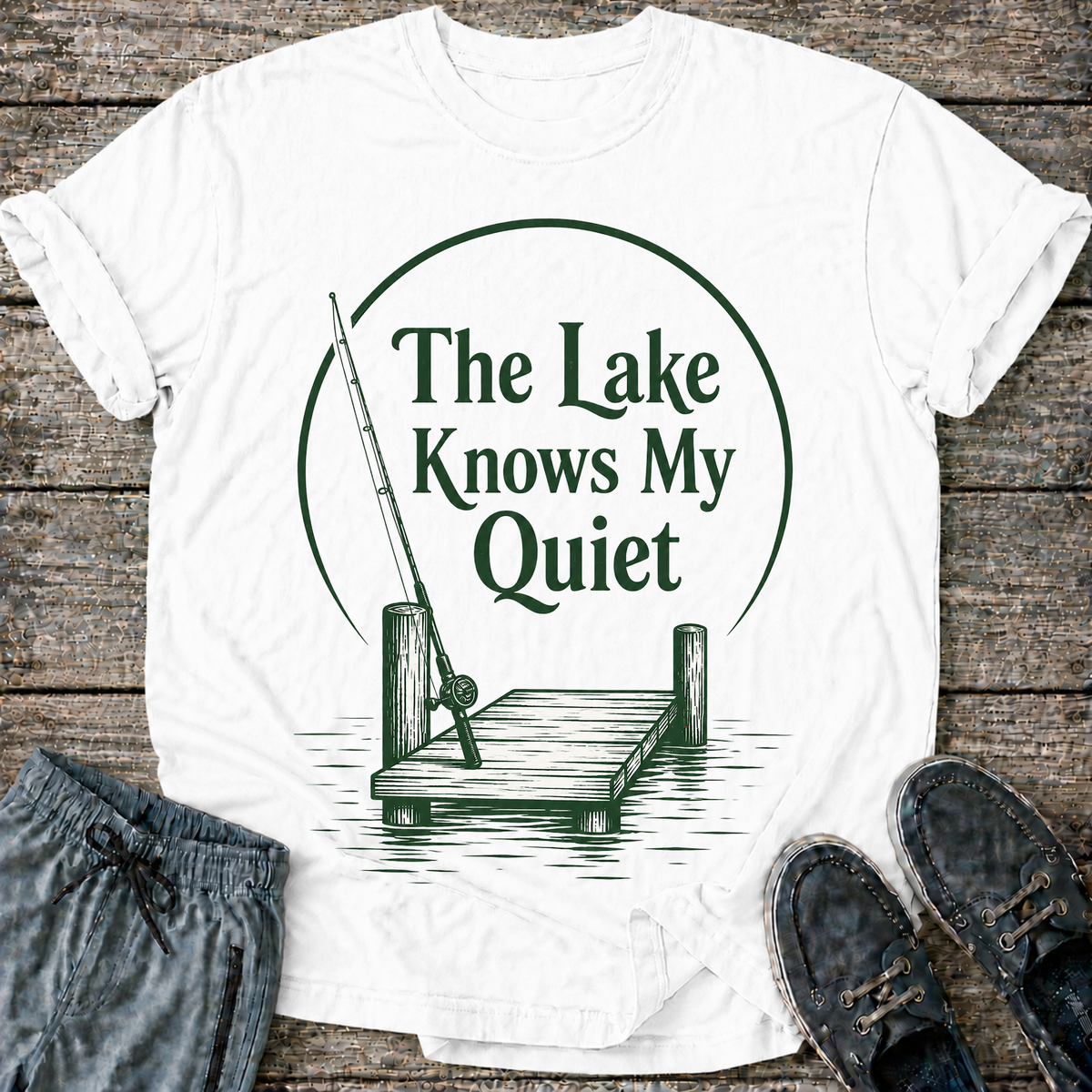 The Lake Knows My Quiet T-Shirt