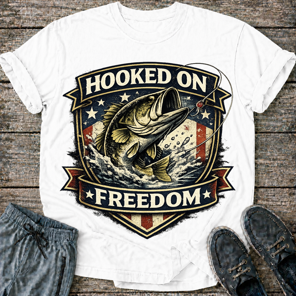 Hooked on Freedom T-Shirt