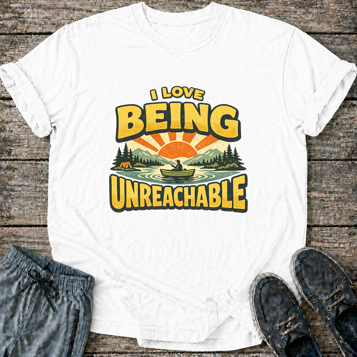 I Love Being Unreachable T-Shirt