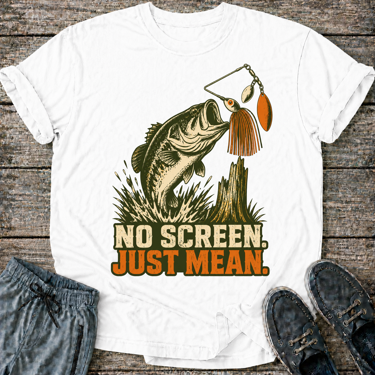 No Screen, Just Mean T-Shirt