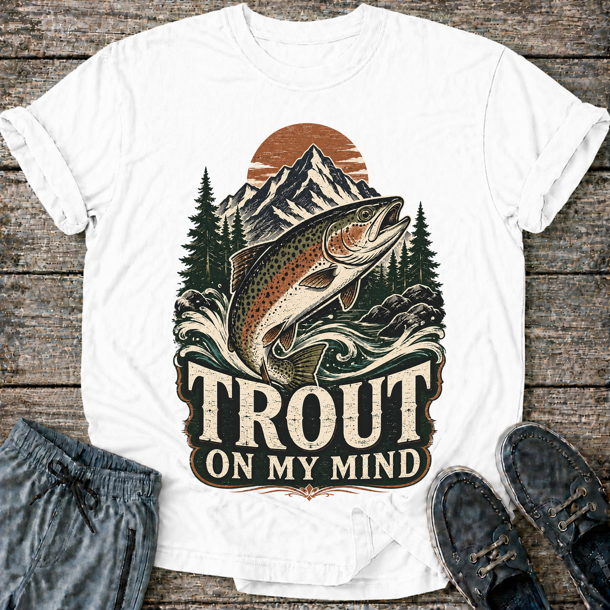 Trout On My Mind T‑Shirt