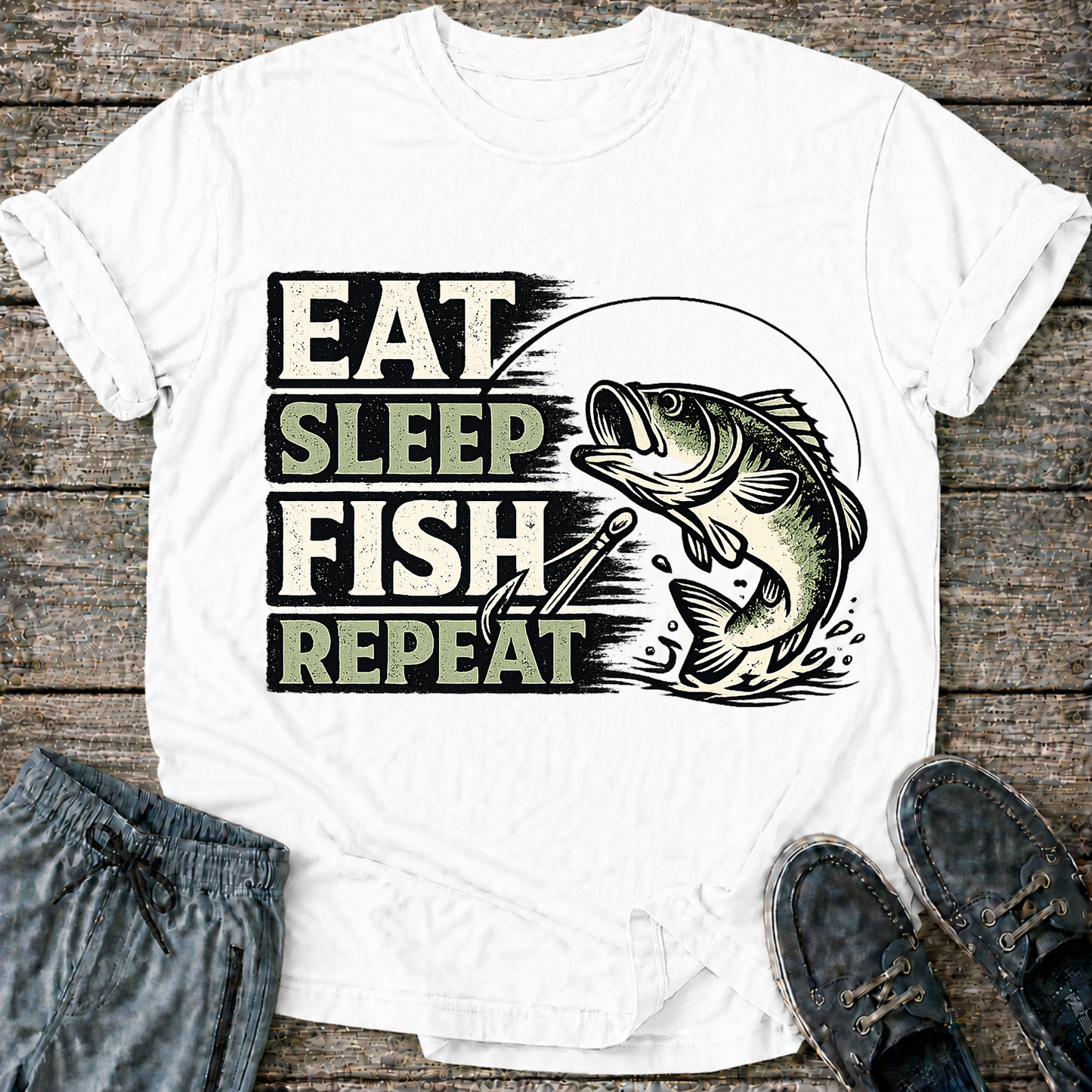 Eat Fish Repeat T-Shirt