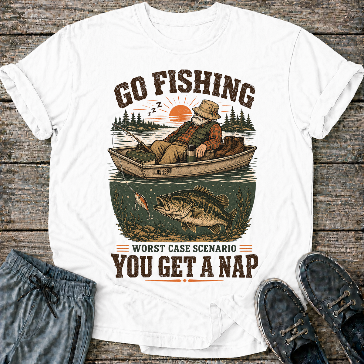 Go Fishing T‑Shirt