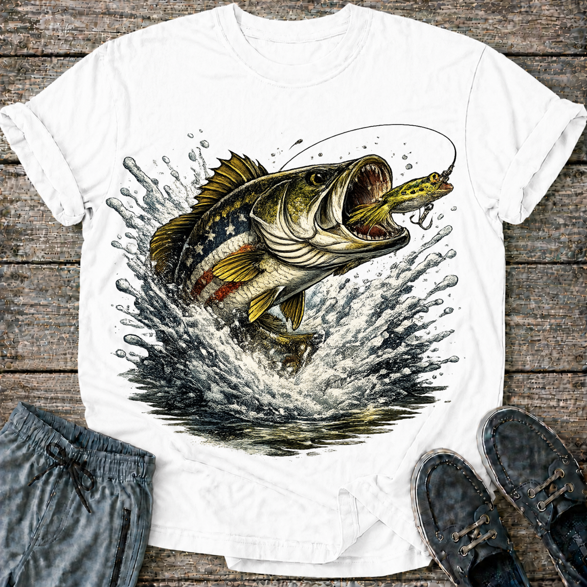 Top Water Bass T-Shirt