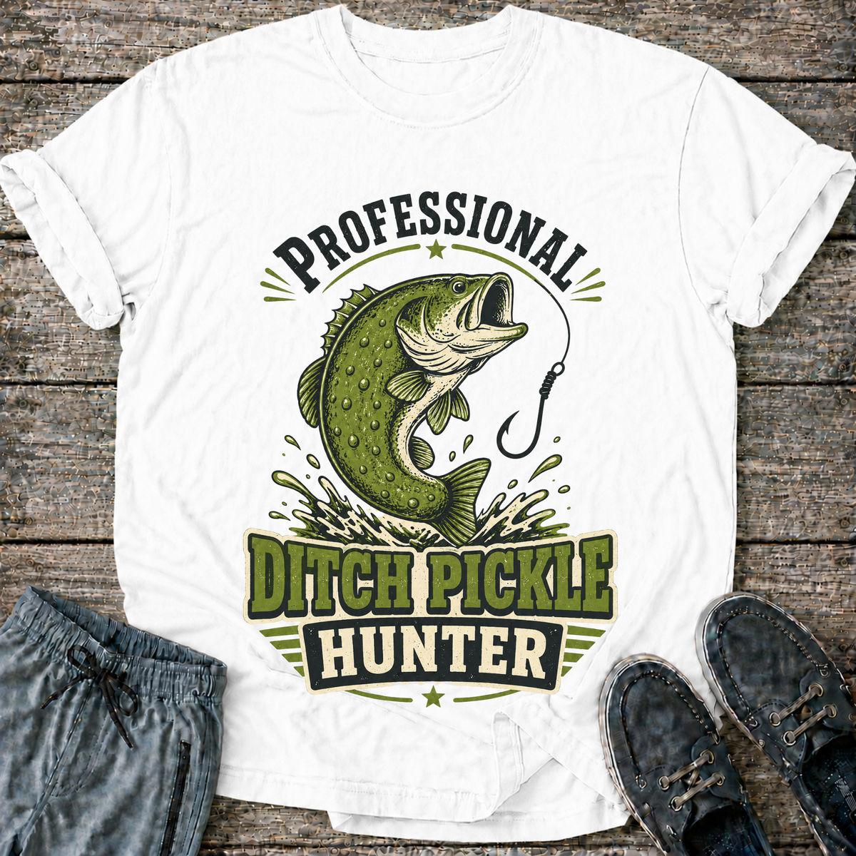 Professional Largemouth Pickel Hunter T-Shirt