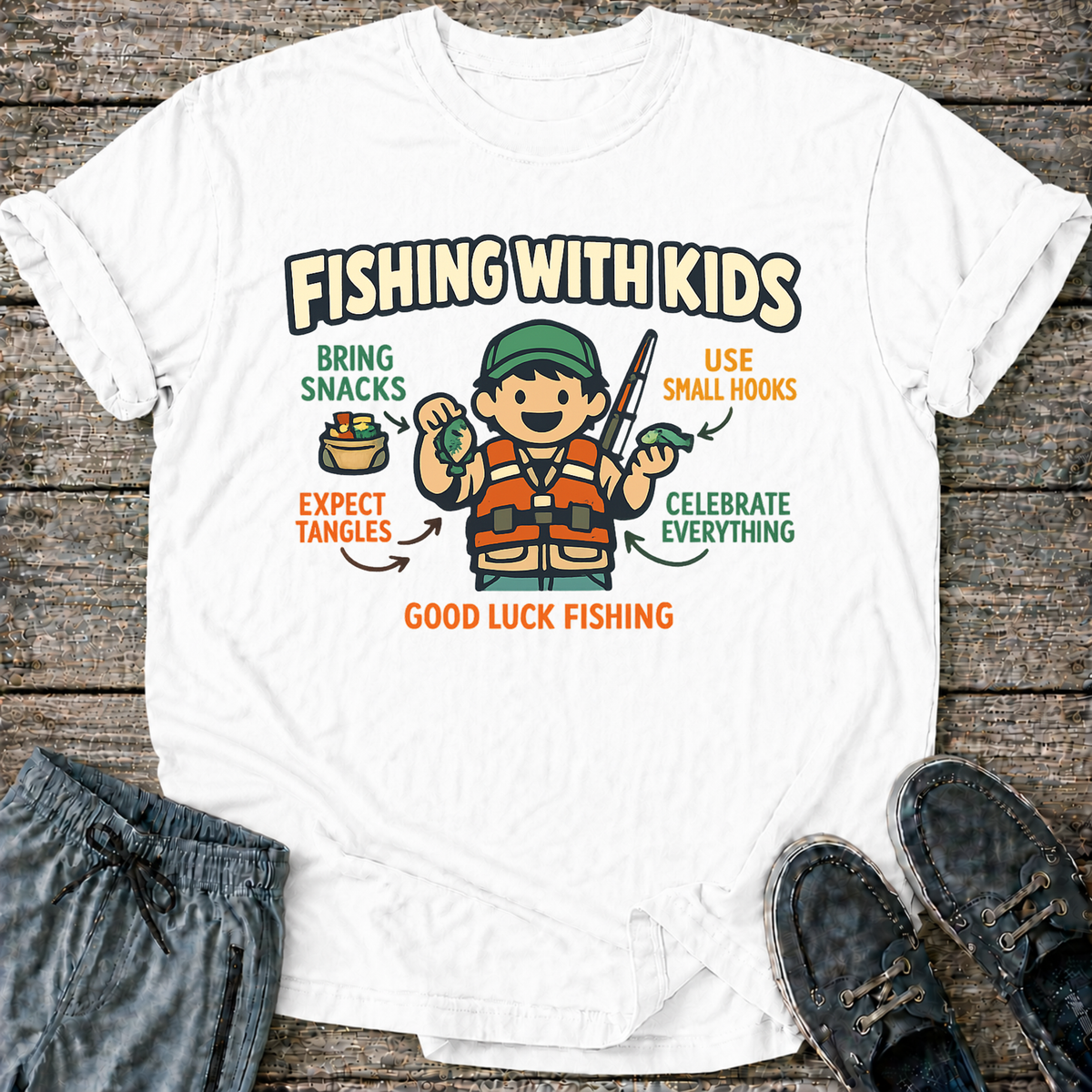 Fishing With Kids T-Shirt
