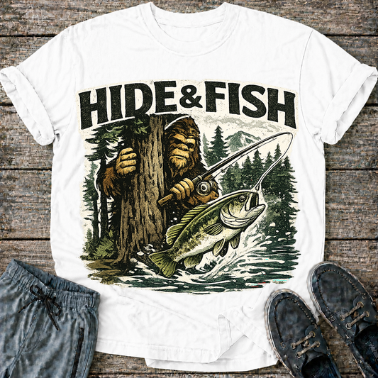 sasquatch hide and Seek T-Shirt