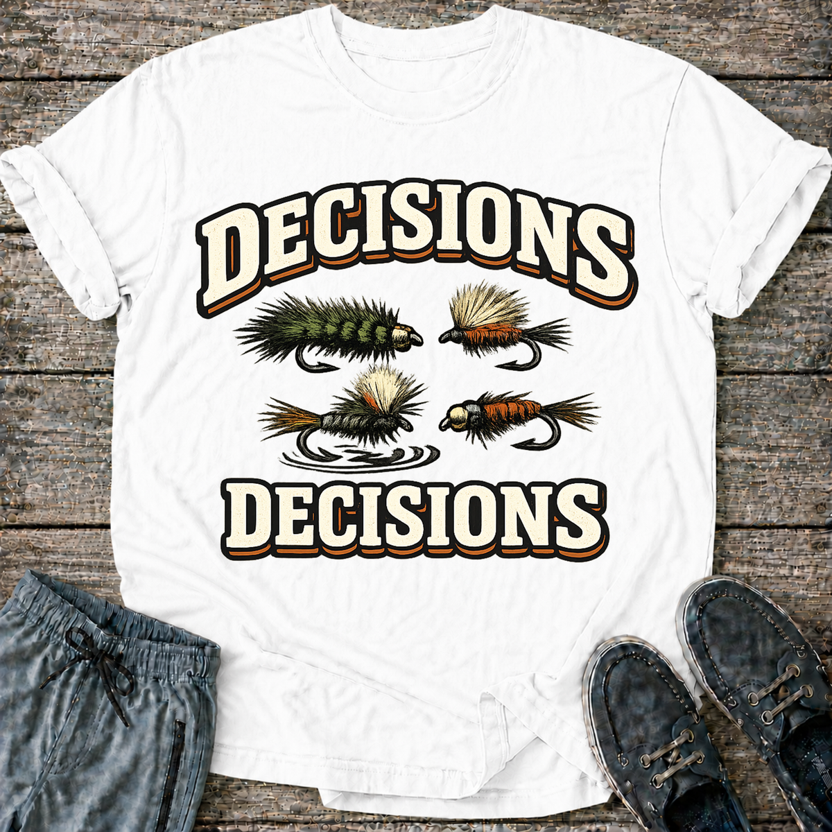 Decisions Decisions fly T-Shirt