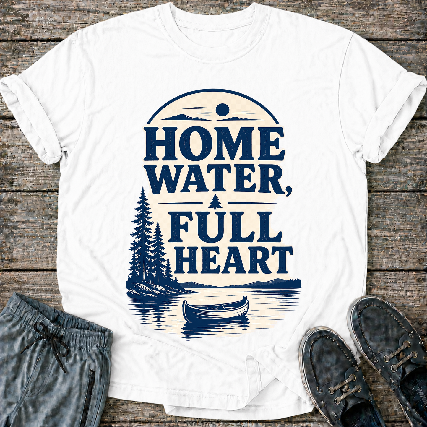 Home Water Full Heart T-Shirt