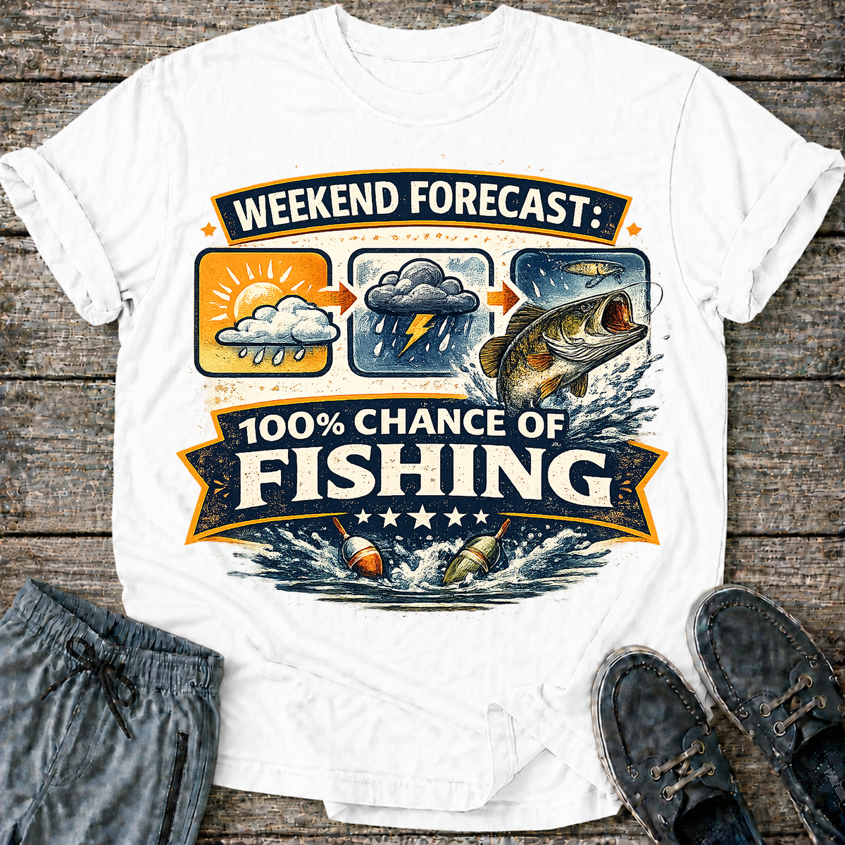 Fishing Forecast T-Shirt