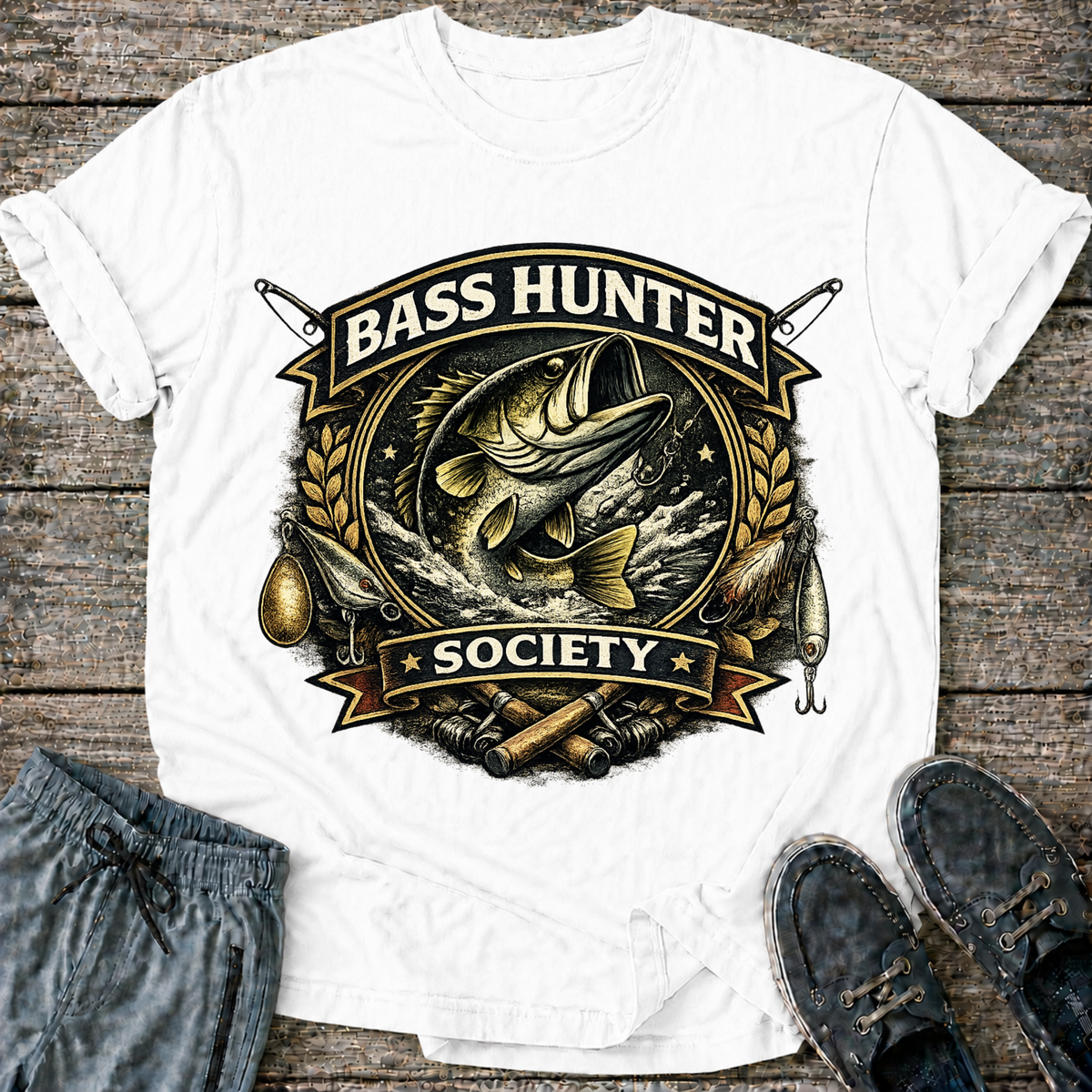 Bass Hunter Society T-Shirt