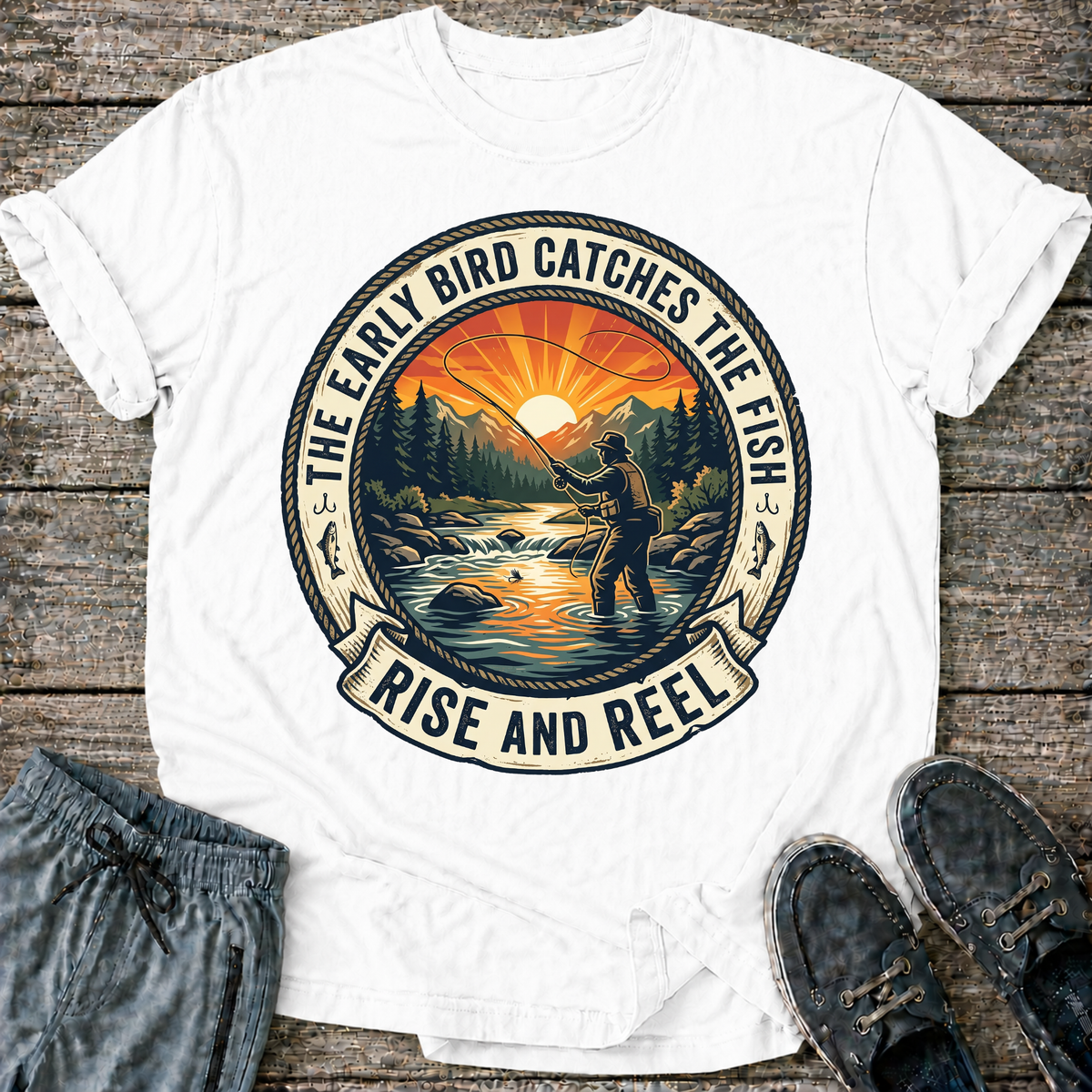 Sunrise Angler T-Shirt