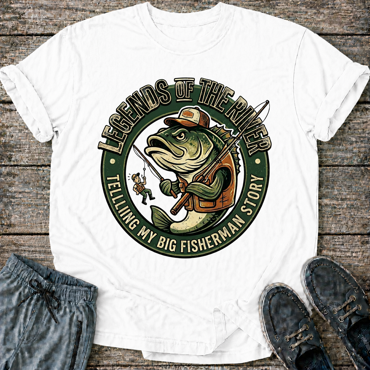 Legends of the River T-Shirt Modify
