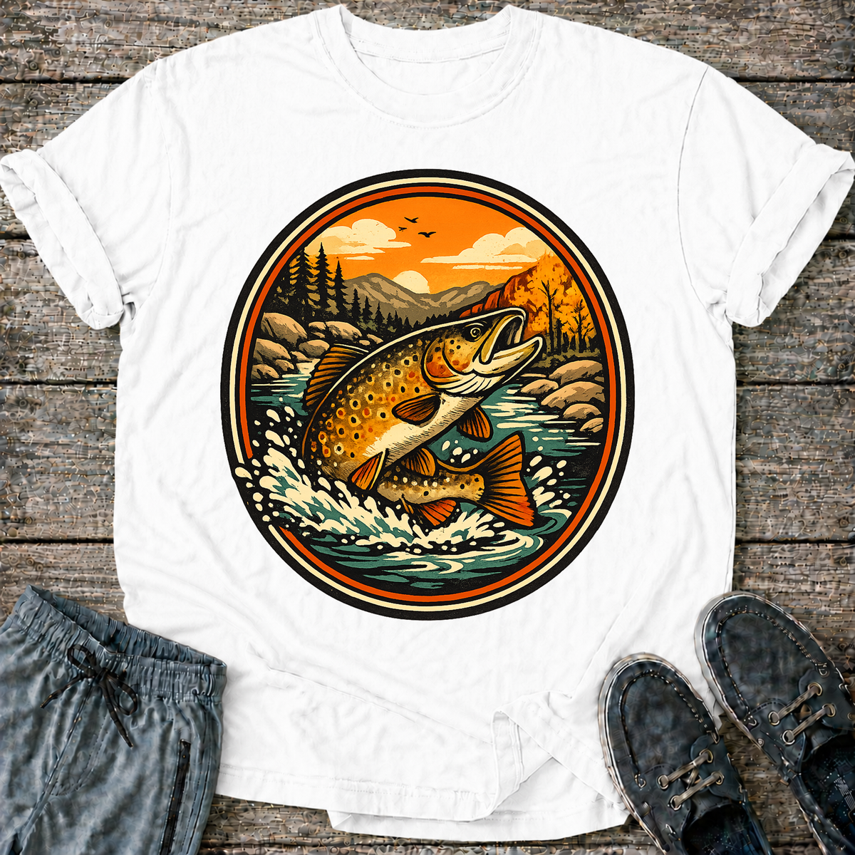 Trout Sunset T-Shirt