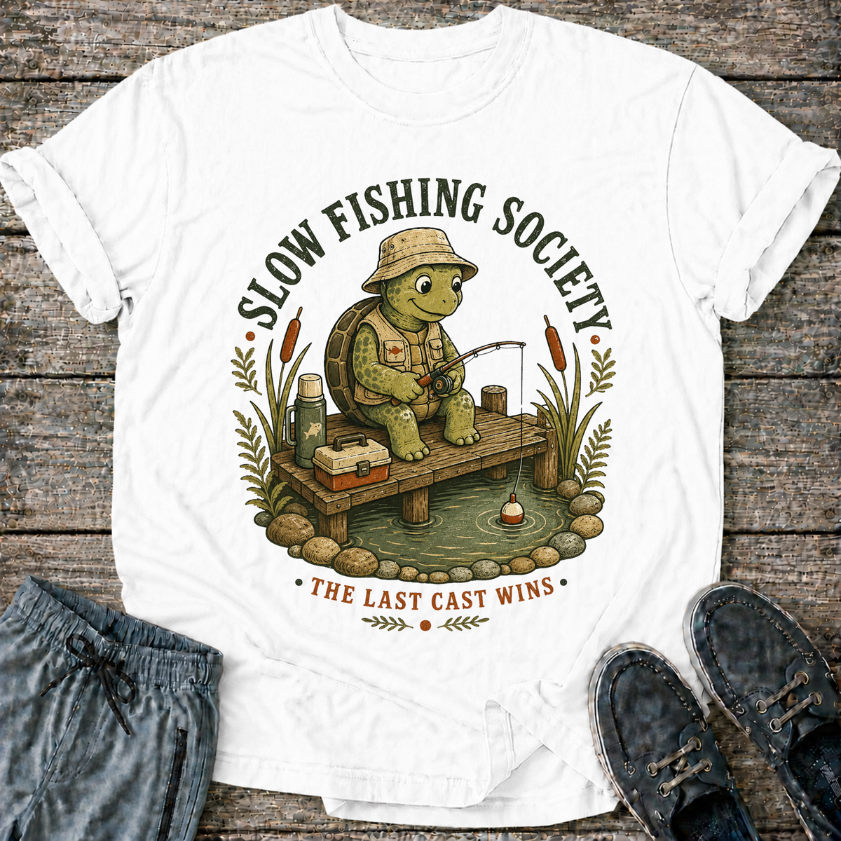Slow Fishing Society T-Shirt