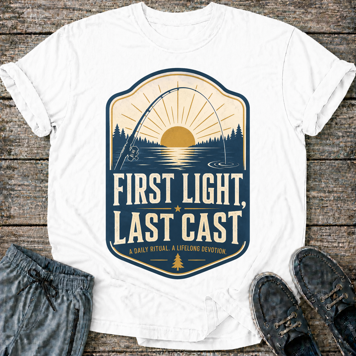 First Light Last Cast T-Shirt