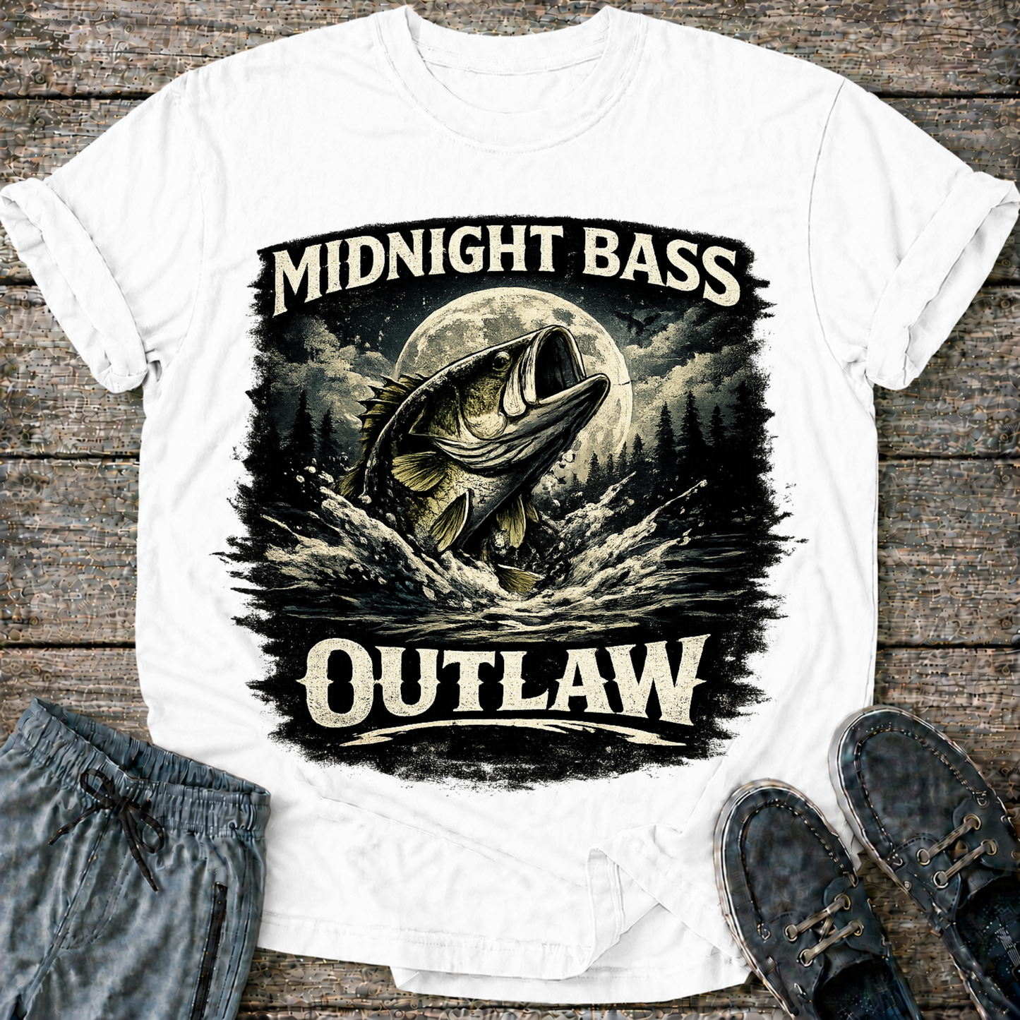 Midnight Bass Outlaw T-Shirt