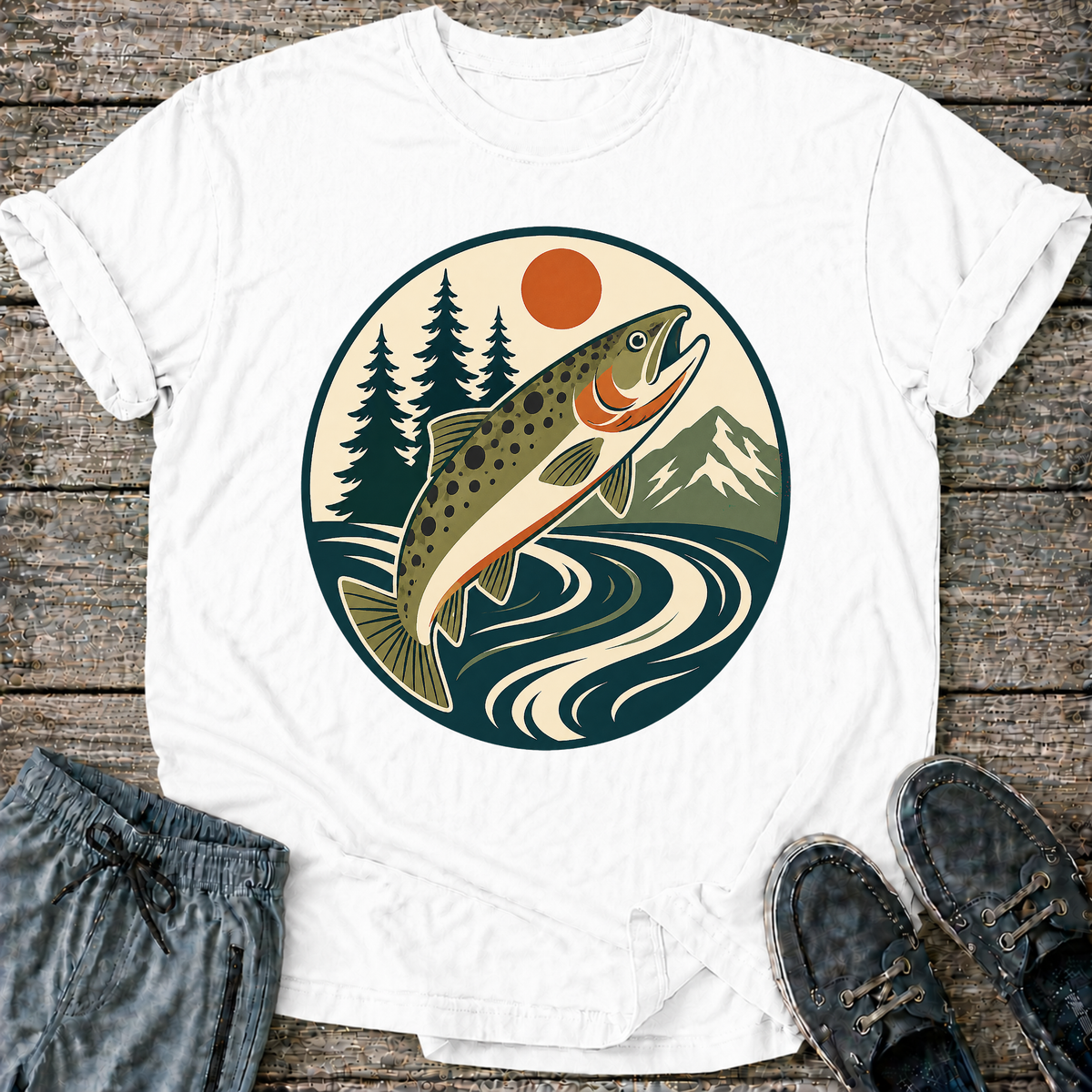 Trout Sunset T-Shirt